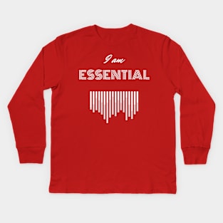 I AM ESSENTIAL Kids Long Sleeve T-Shirt